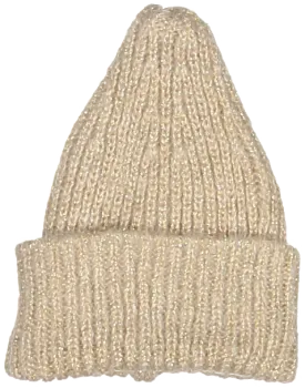 7024-BABY HAT WOOL-GOLD