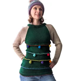 Adults Merino Wool Winter 'Garland' Jumper (PRE-ORDER)