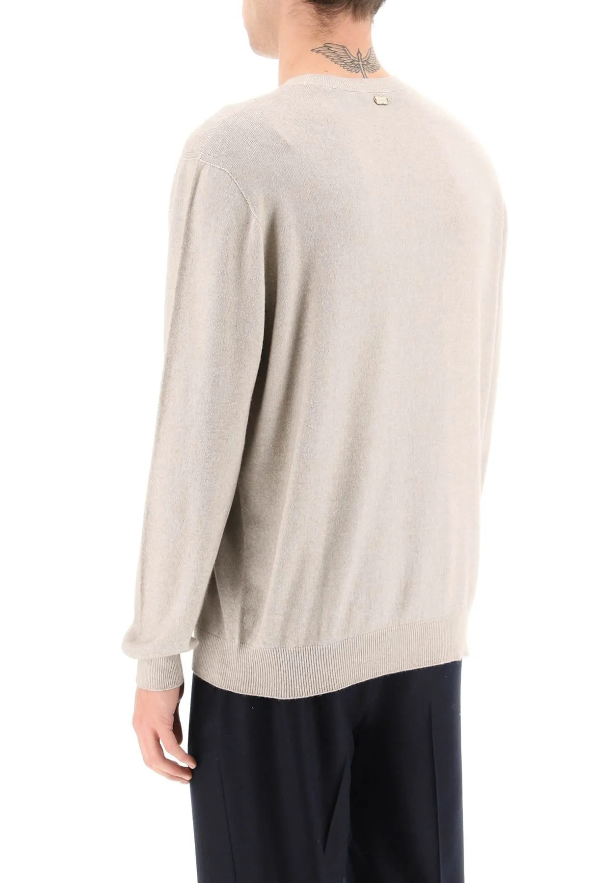 Agnona cotton and cashmere sweater