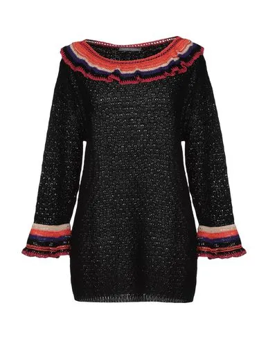 Alberta Ferretti Women Jumper Black 8 UK