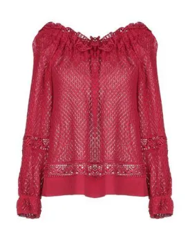 Alberta Ferretti Women Jumper Red 8 UK