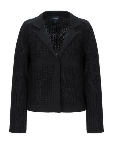 Armani Jeans Women Cardigan Black 14 UK