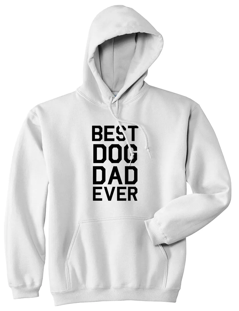 Best Dog Dad Ever Mens Pullover Hoodie