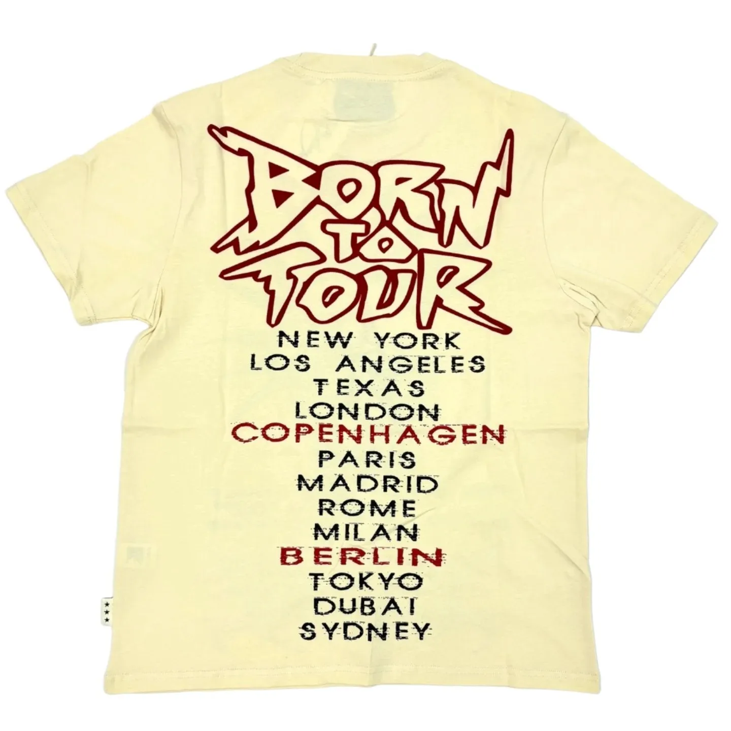 BKYS Born To Tour Graphic T-Shirt