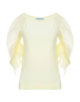 Blumarine Women Jumper Light yellow 10 UK