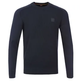 BOSS Kesom Knitwear in Dark Blue