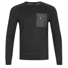 BOSS Lomarko Knitwear in Black