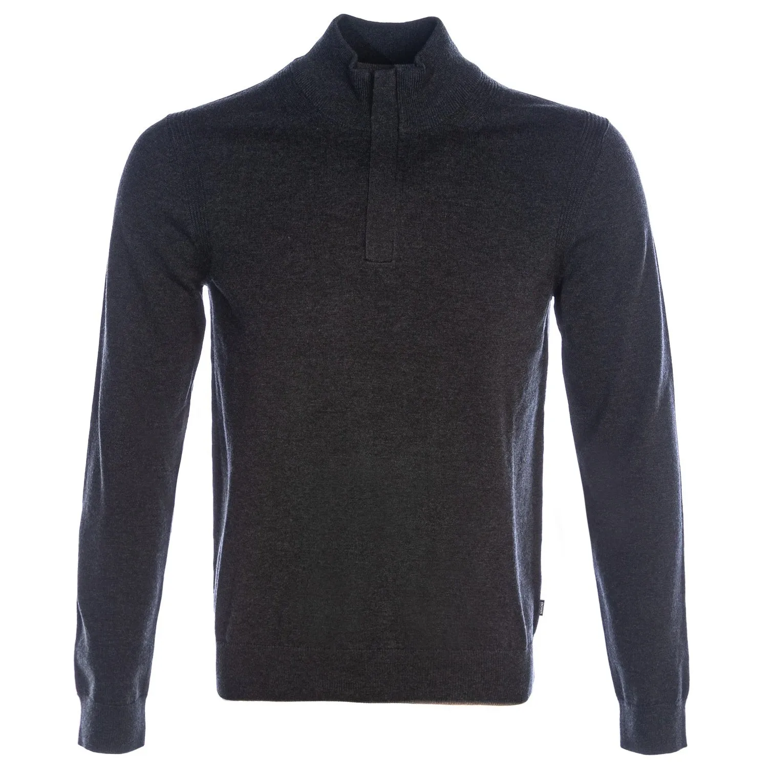 BOSS Maneo Knitwear in Charcoal