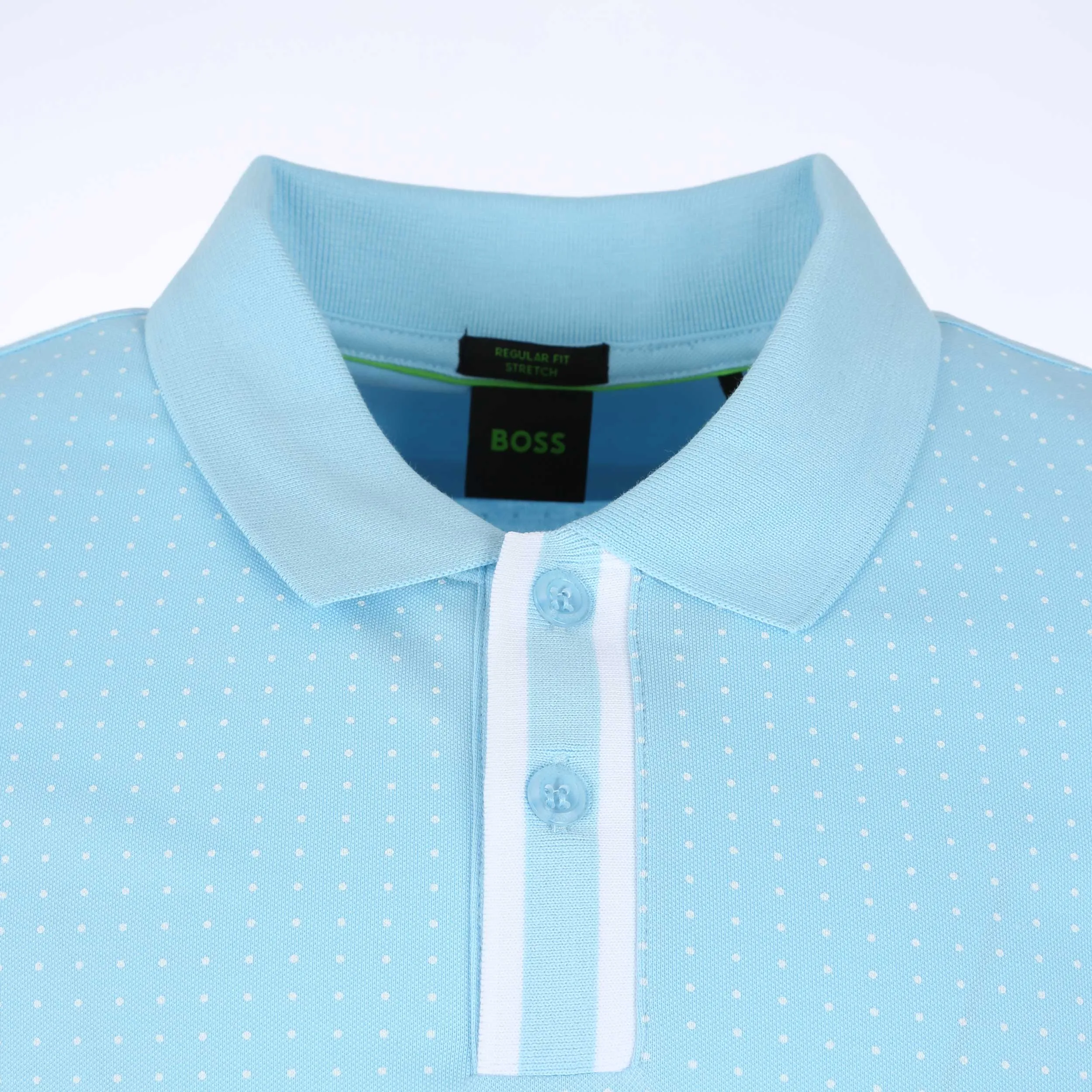 BOSS Paddy 5 Polo Shirt in Sky Blue