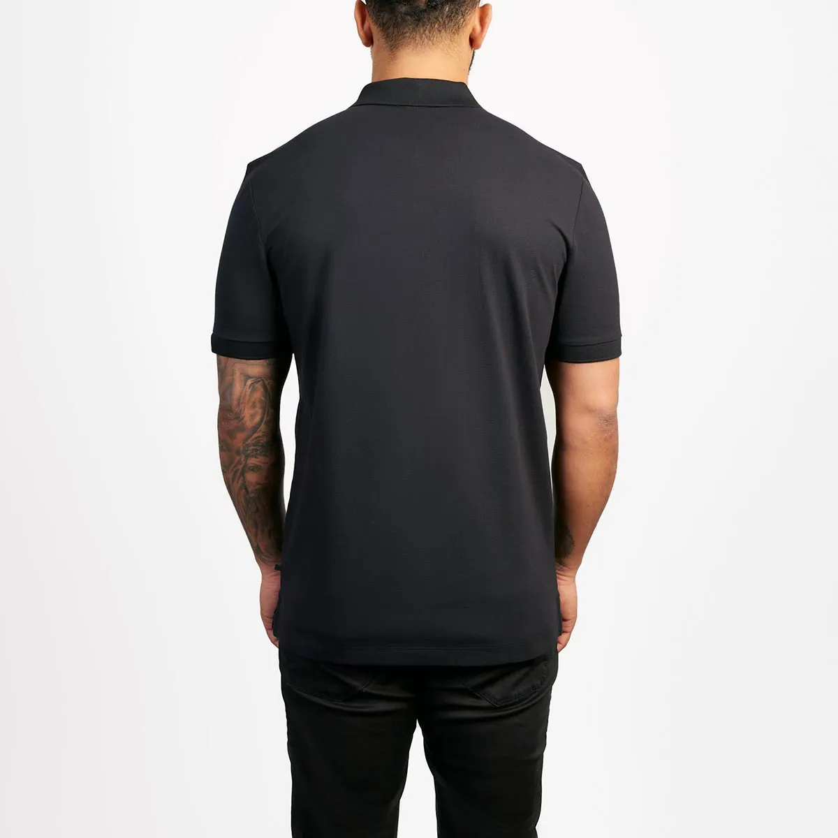 BOSS Parlay 128_P Polo Shirt in Black