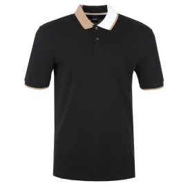 BOSS Parlay 177 Polo Shirt in Black