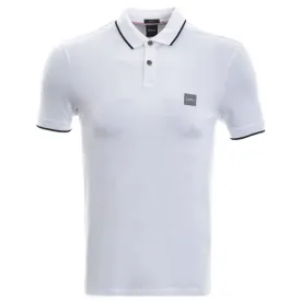 BOSS Passertip 1 Polo Shirt in White