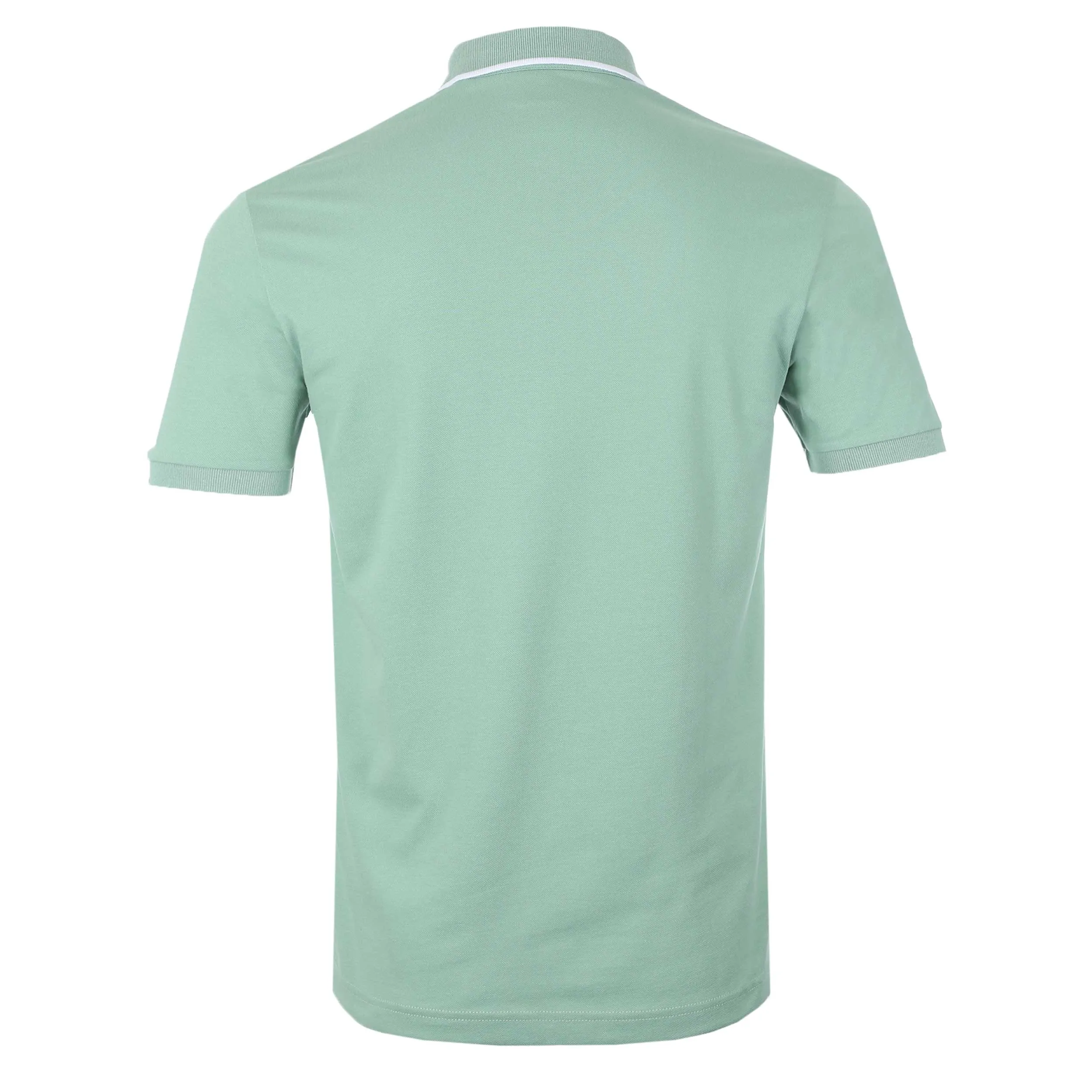 BOSS Passertip Polo Shirt in Pastel Green