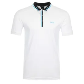 BOSS Paule1 Polo Shirt in White