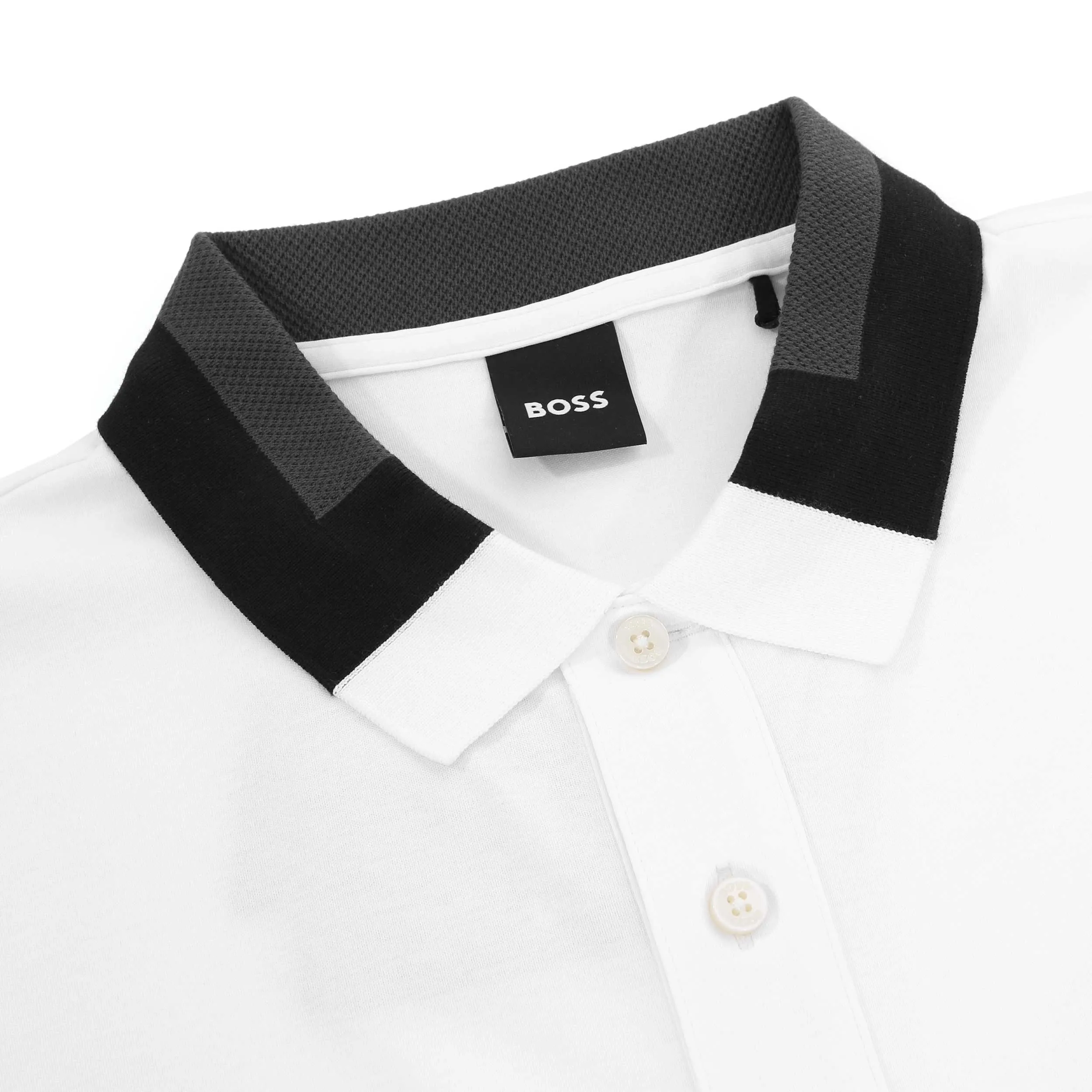 BOSS Phillipson 116 Polo Shirt in White