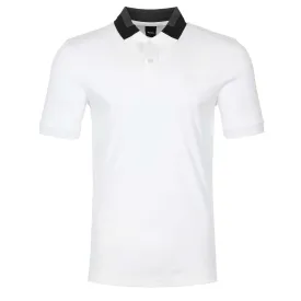 BOSS Phillipson 116 Polo Shirt in White