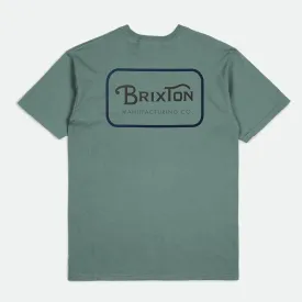 BRIXTON Grade S/S Standard Tee - Sage