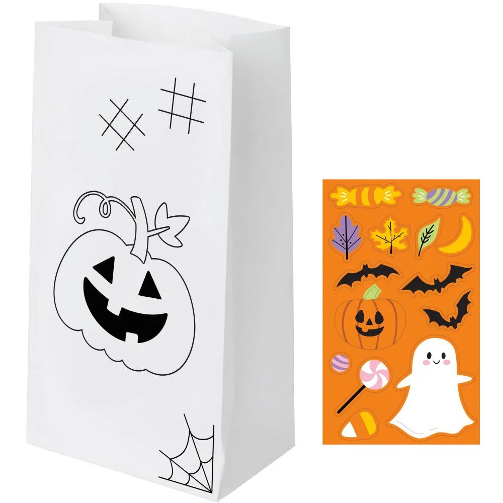 Bulk Halloween Paper Treat Bag (Case of 96)