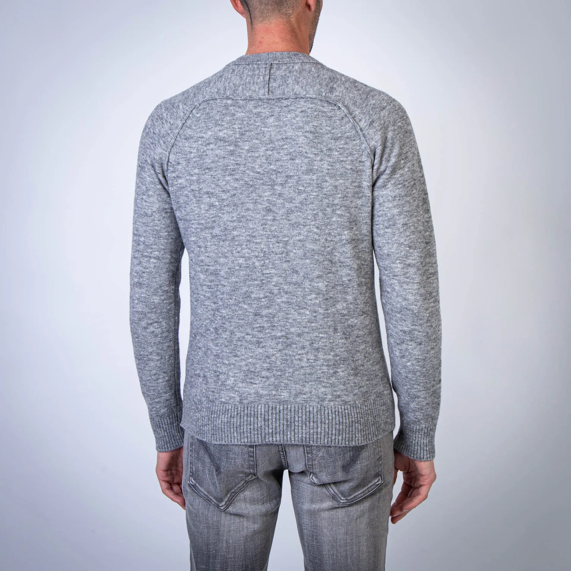 C.P. COMPANY SWEATER 17CMKN249A-005601A M98 GREY