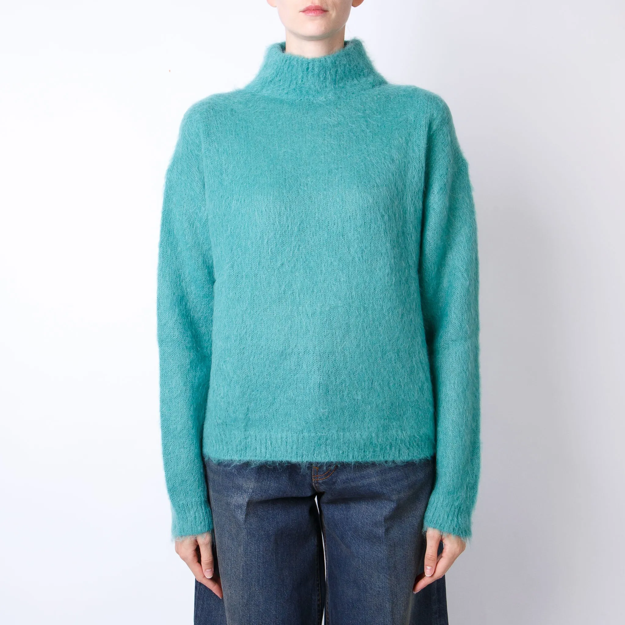 DONDUP SWEATER DT356 M00954D 002 613 SKY BLUE