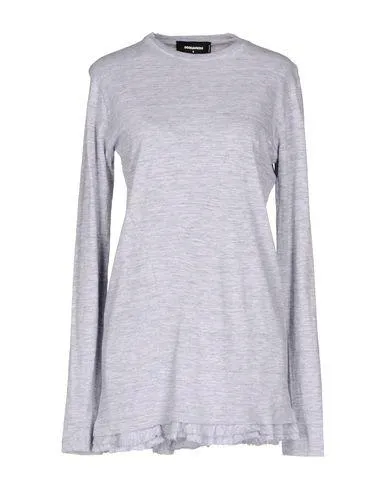 Dsquared2 Women T-shirt Light grey XS INT