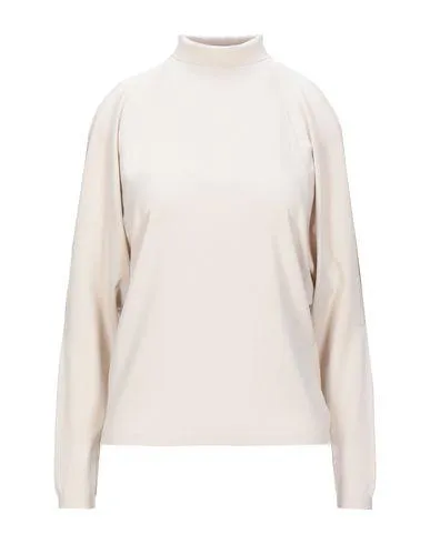 Elisabetta Franchi Womens Beige Turtleneck, Size 6 UK