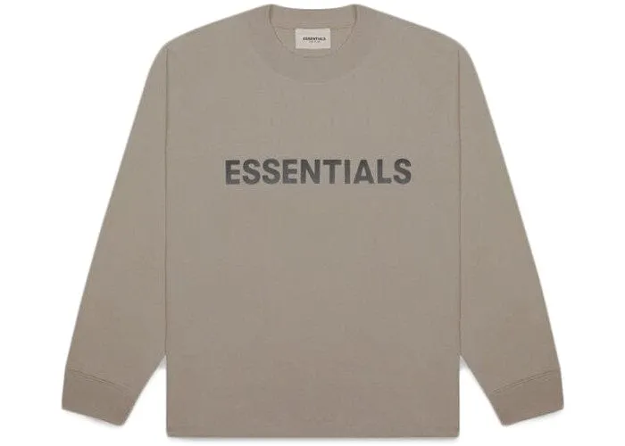 ESSENTIALS FOG 3D SILICON LONG SLEEVE TAUPE