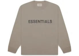 ESSENTIALS FOG 3D SILICON LONG SLEEVE TAUPE