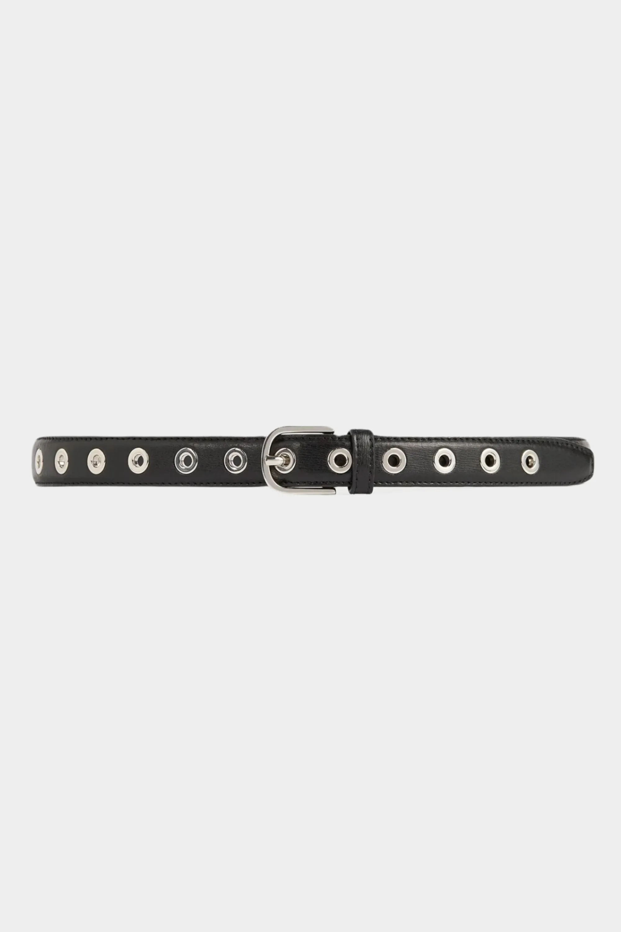 Eyelet Belt, Black