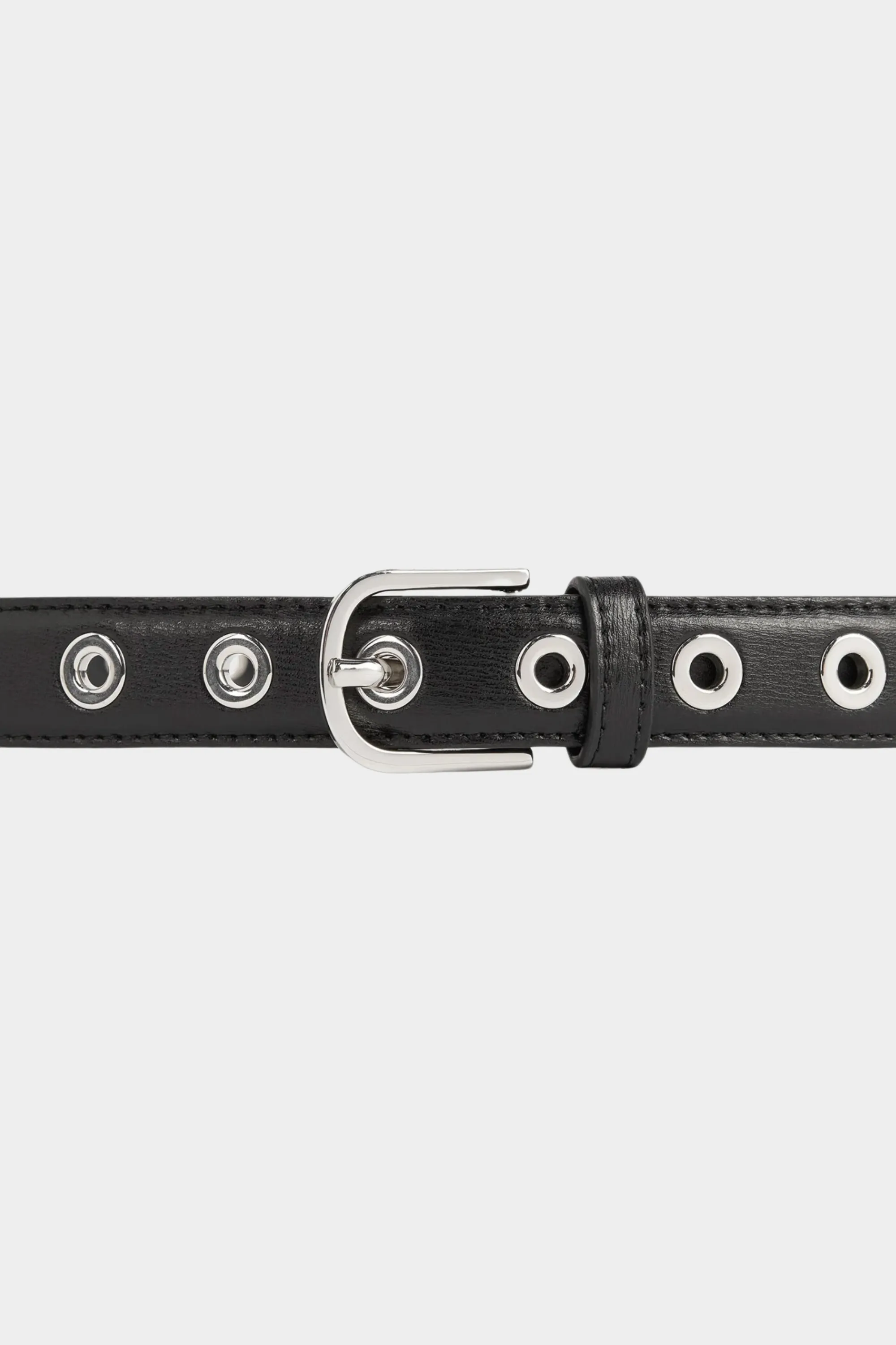 Eyelet Belt, Black