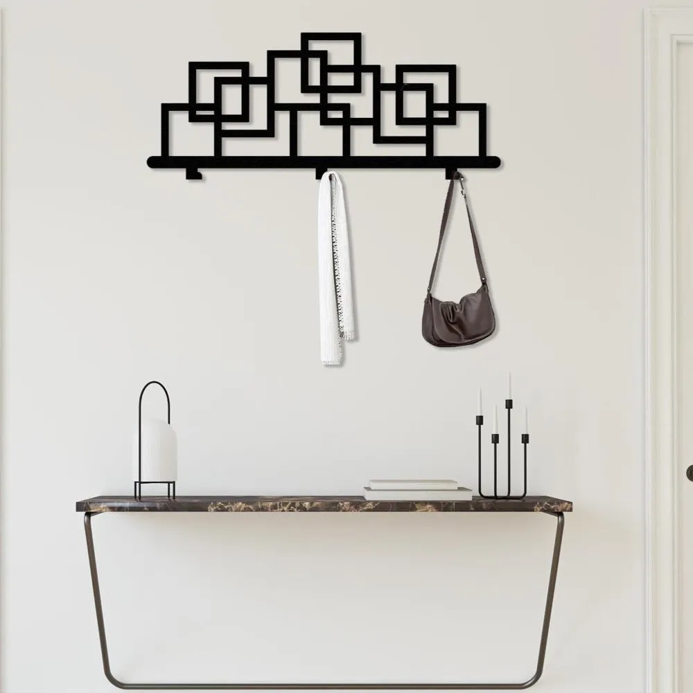 Geometric Shaped Clothing Rack