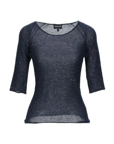 Giorgio Armani Women Jumper Dark blue 4 UK