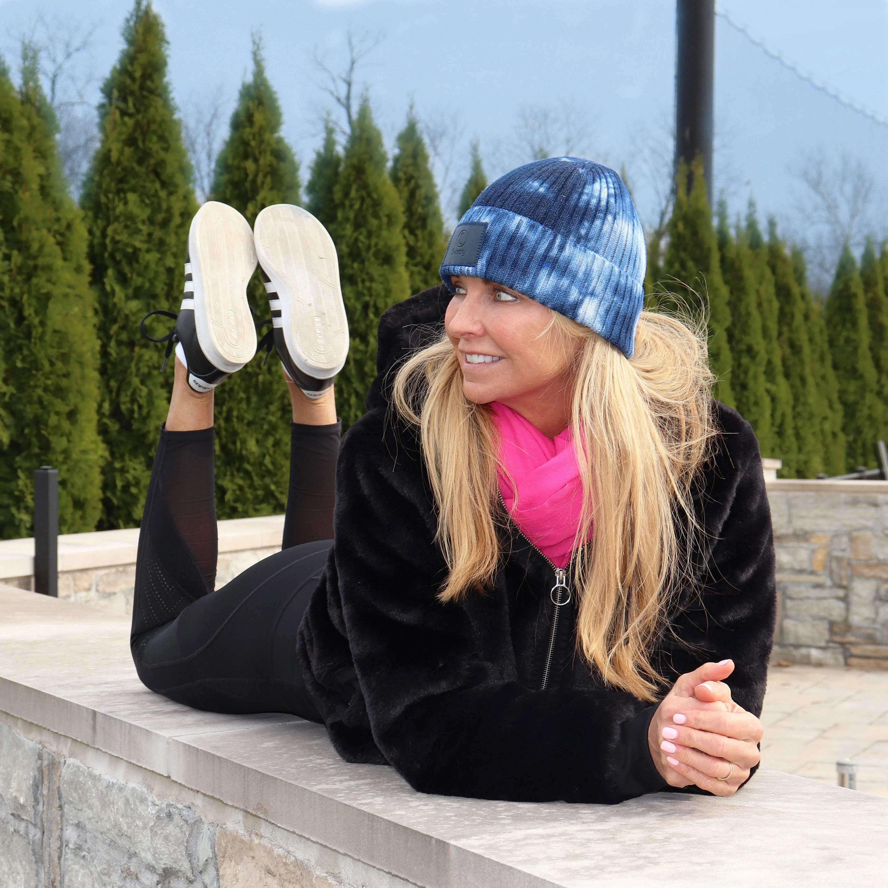 Hats | Beanie | Tie Dye | Blue