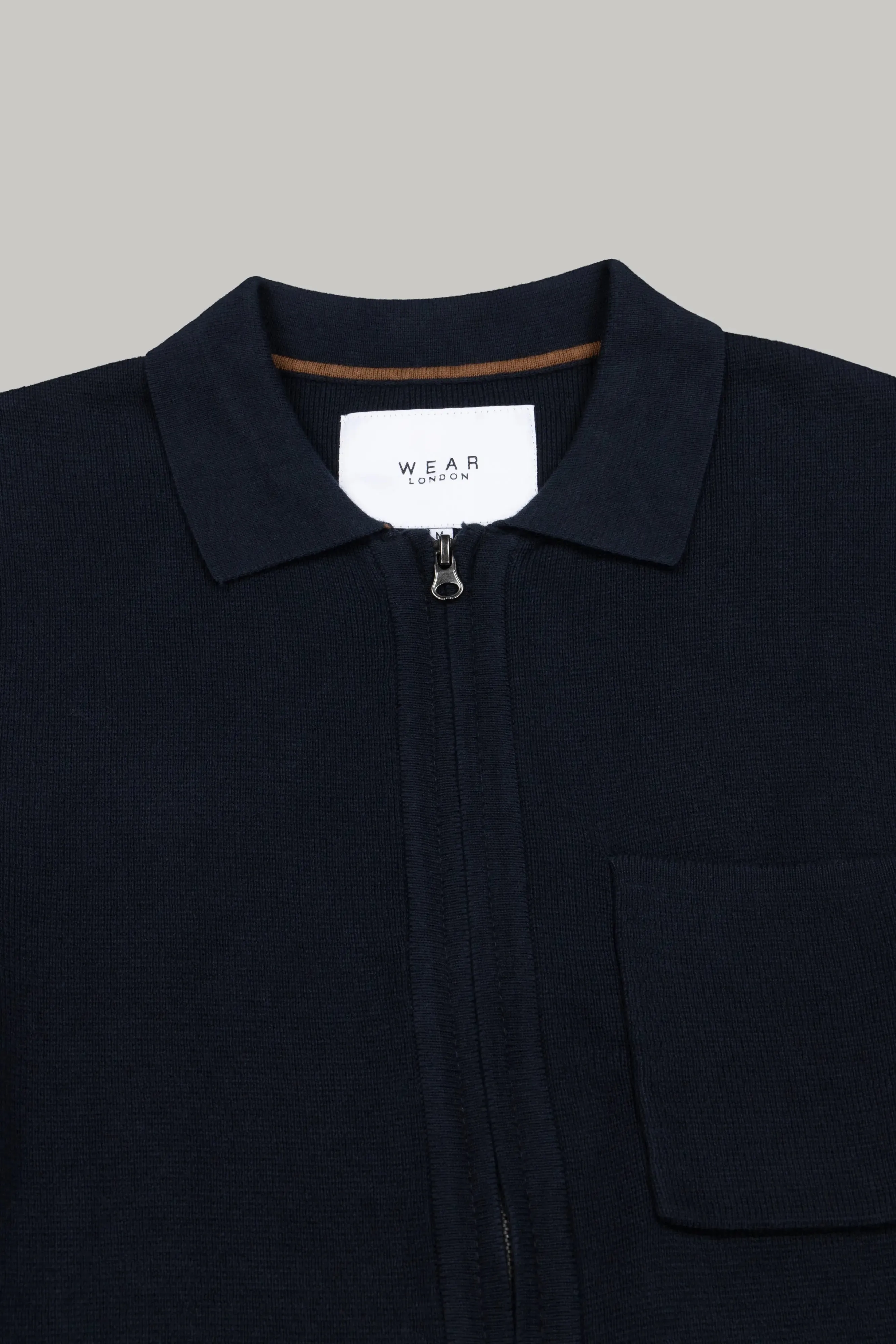 J Zippy Knitwear - Navy