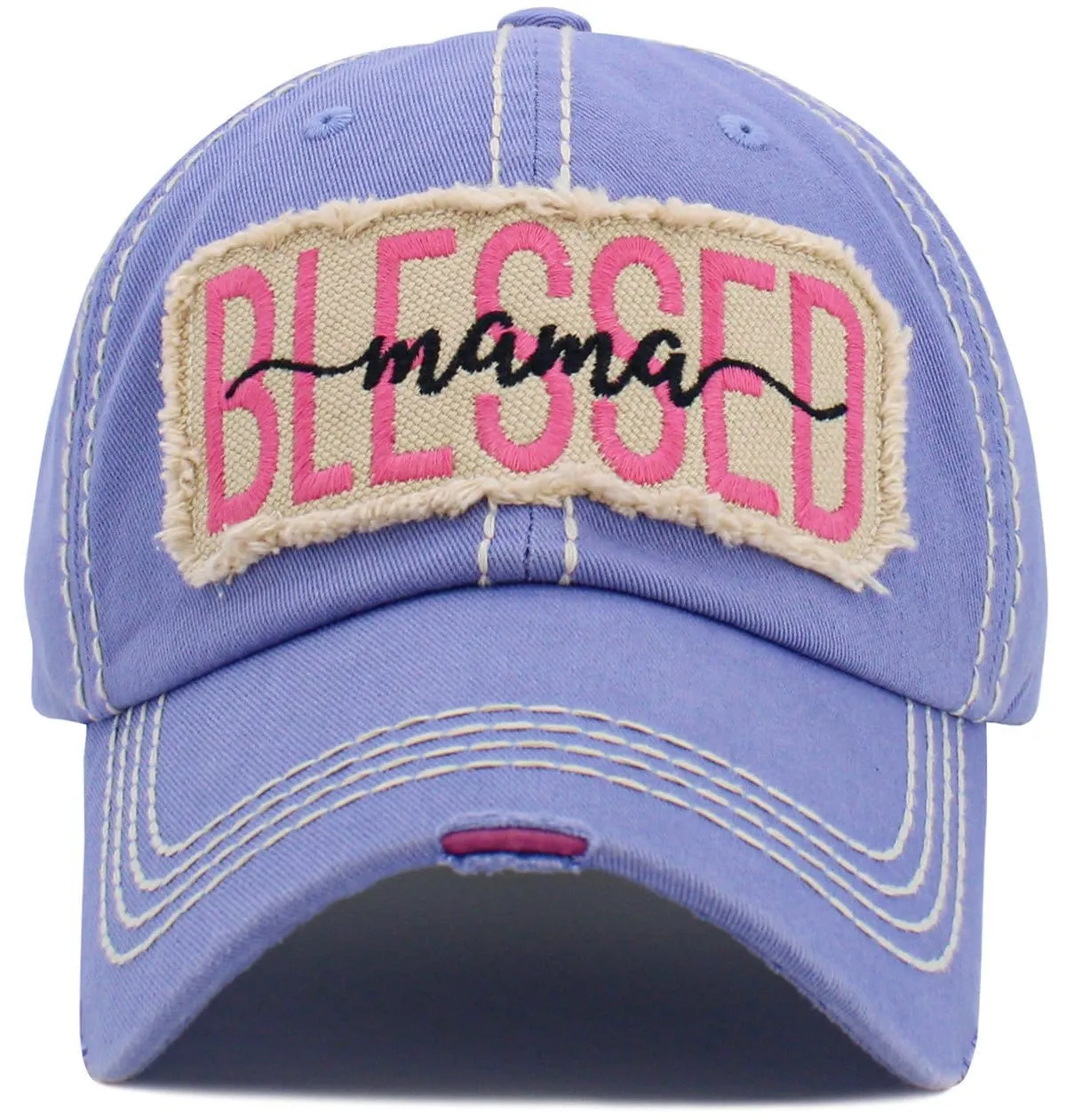 KBV1492 Blessed Mama Washed Vintage Ballcap