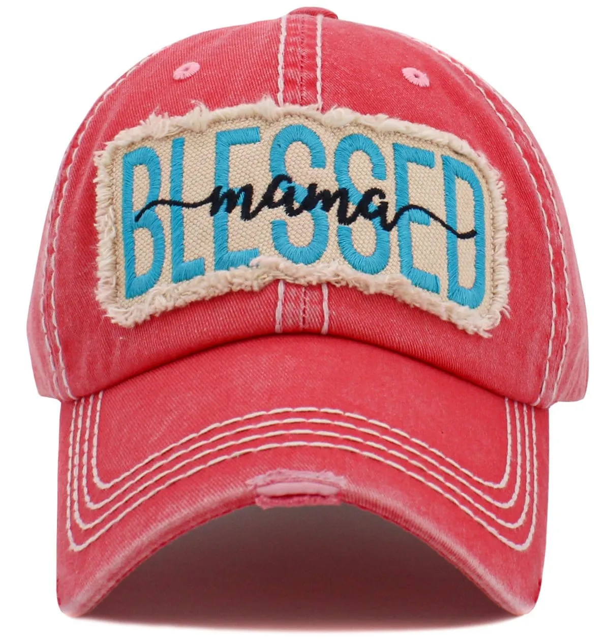 KBV1492 Blessed Mama Washed Vintage Ballcap