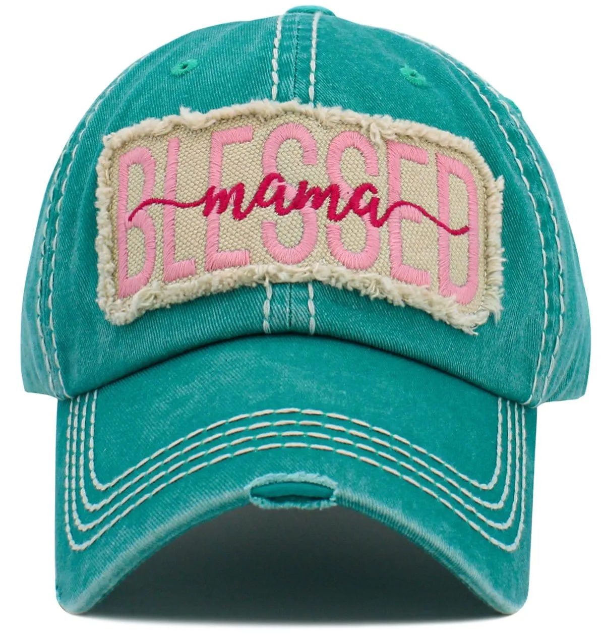 KBV1492 Blessed Mama Washed Vintage Ballcap