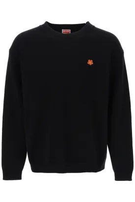 Kenzo sweater with boke flower patch