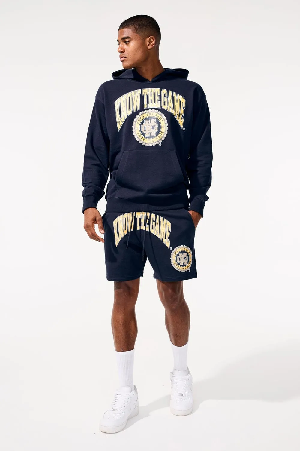 Know The Game Pullover Hoodie (Navy)