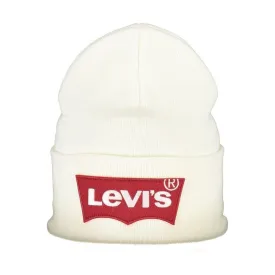 Levi's White Acrylic Hats & Cap