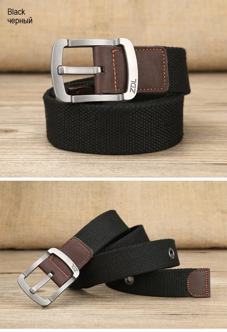 Military Style Canvas Belt