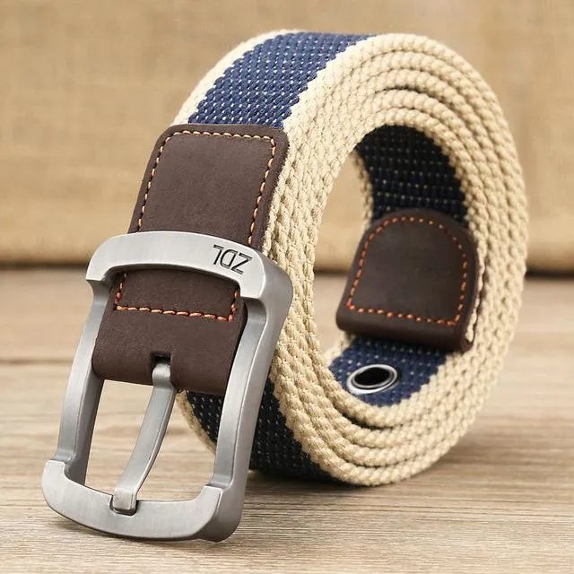 Military Style Canvas Belt