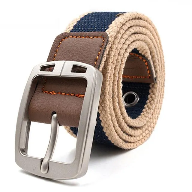 Military Style Canvas Belt