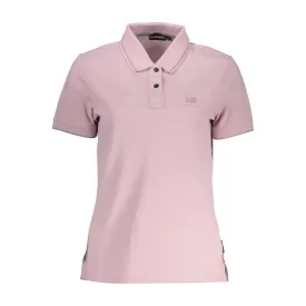 Napapijri Pink Cotton Women Polo Shirt