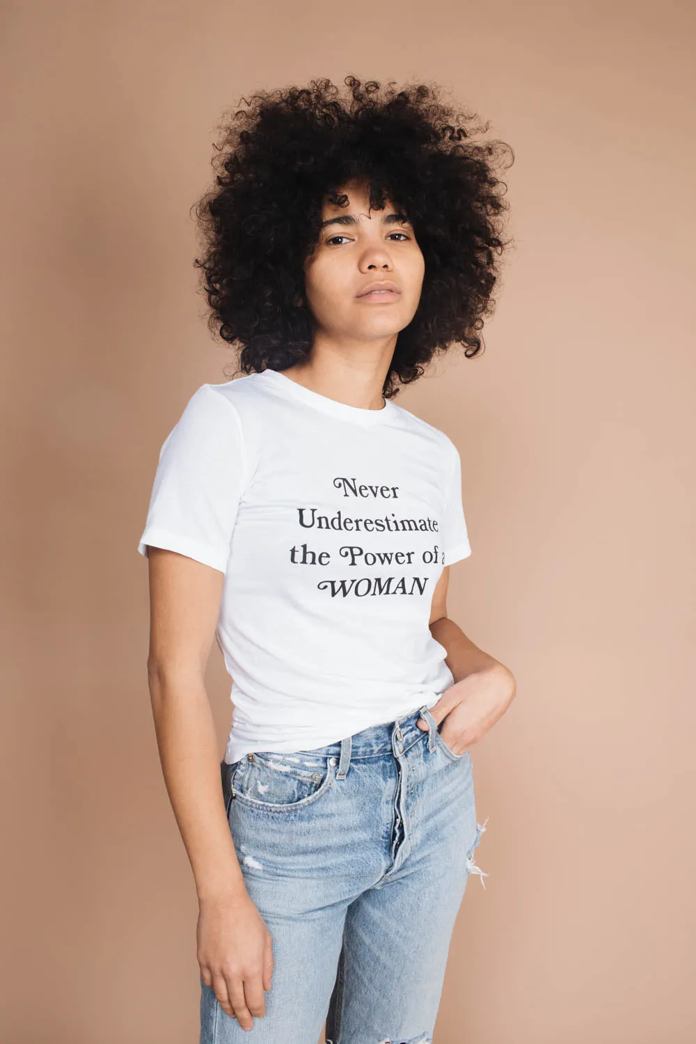 Never Underestimate the Power of a Woman Shirt