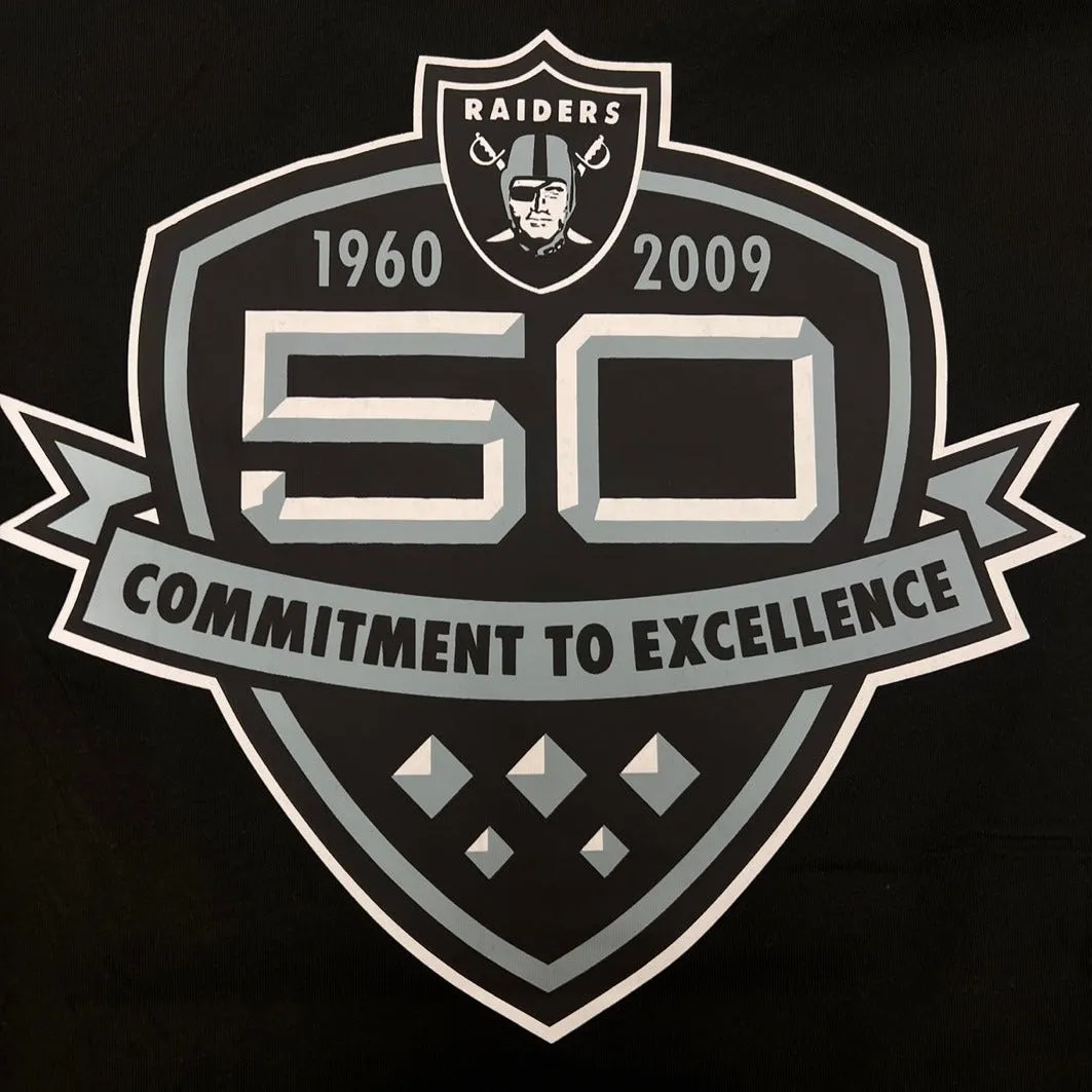 New Era Raiders Commitment to Excellence Graphic T-Shirt for Fans