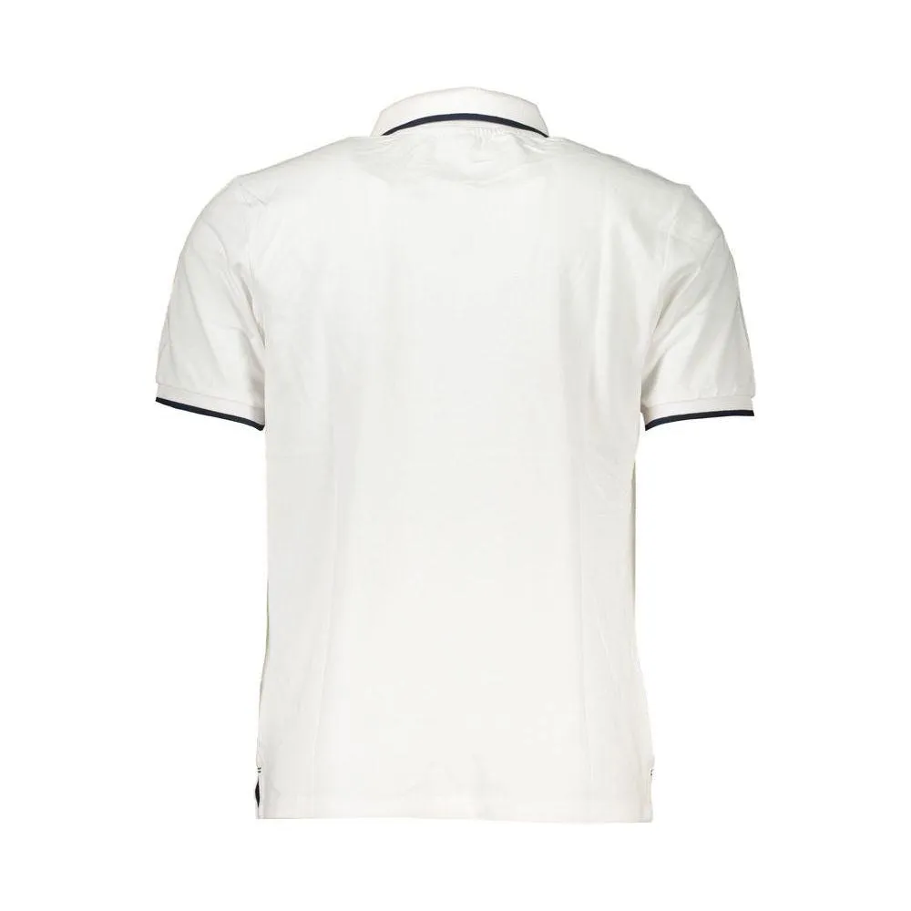 North Sails White Cotton Polo Shirt