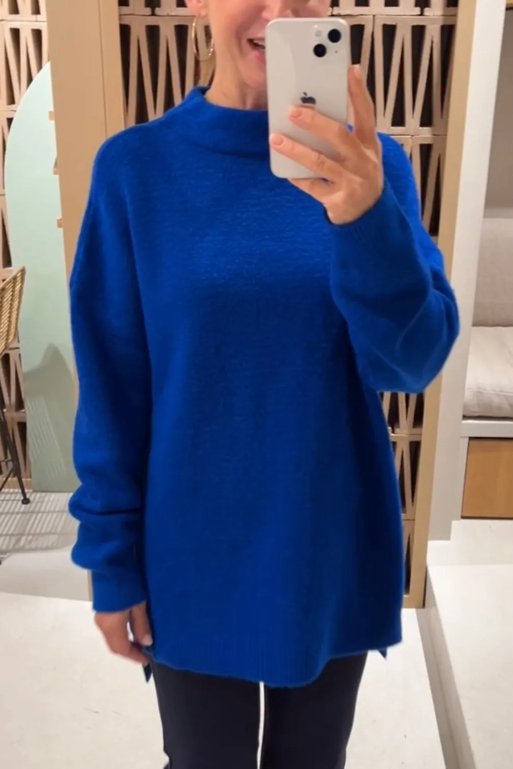 OVERSIZED LONG PULLOVER