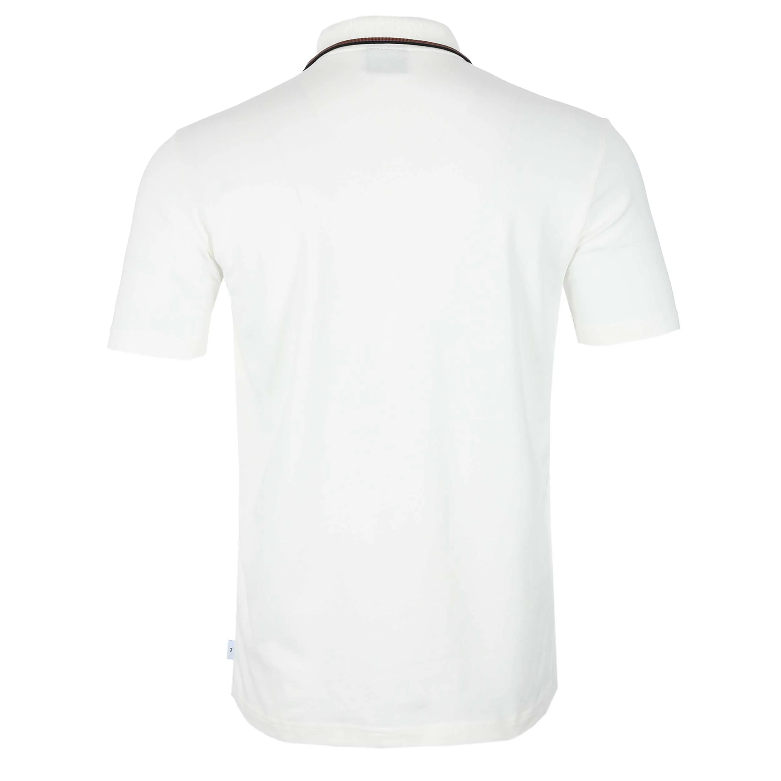 Paul Smith Reg Fit SSLV Polo Shirt in Off White