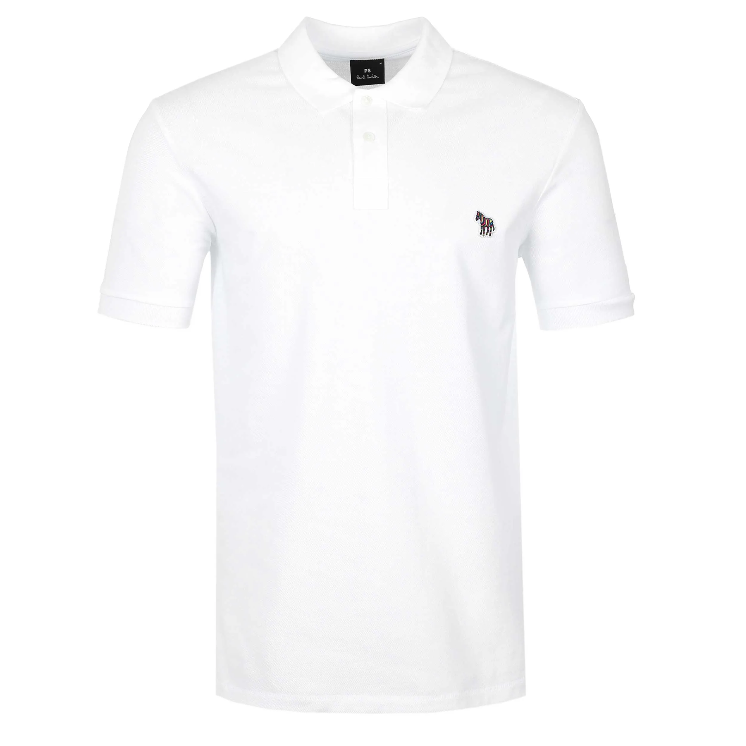 Paul Smith Zebra Polo Shirt in White